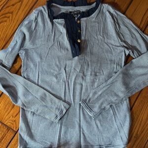 J.Crew Striped Long Sleeve Shirt